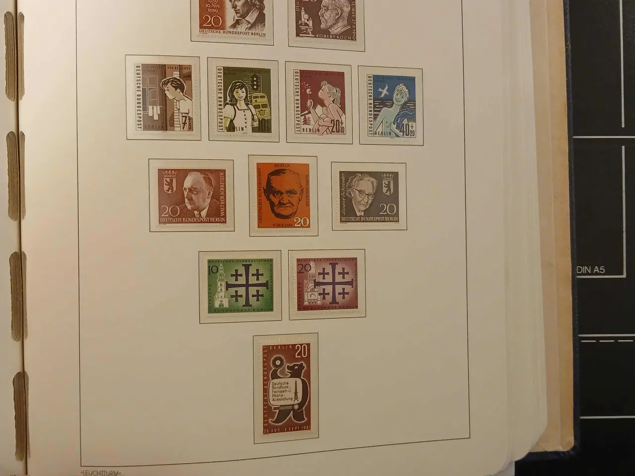 Billede 5 - Berlin (55) Postfrisk ** samling fra 1957 til 1978