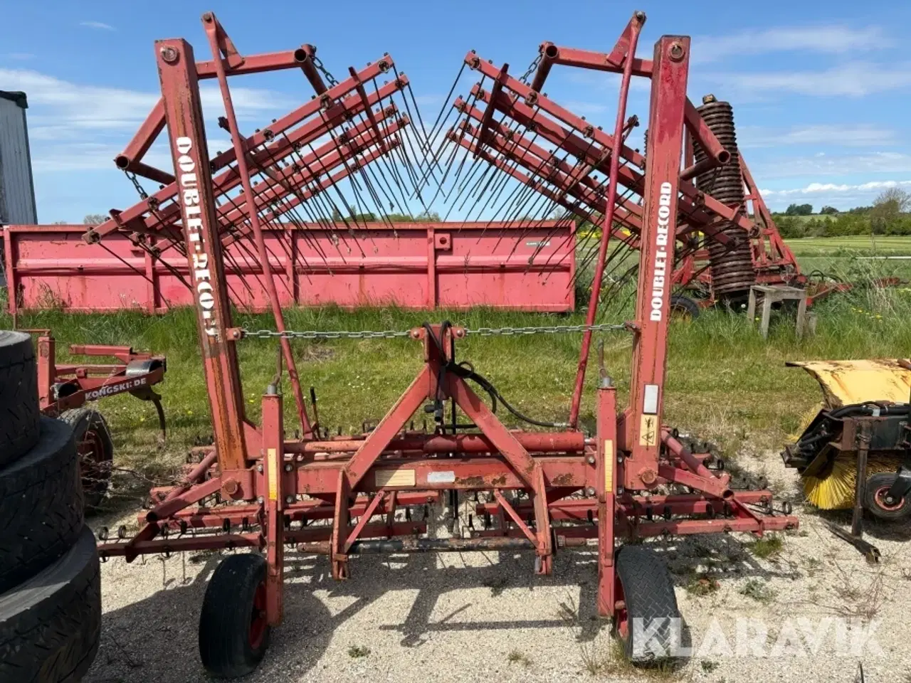 Billede 2 - Ukrudtsstrigle Doublet Record hydraulisk 6 meter