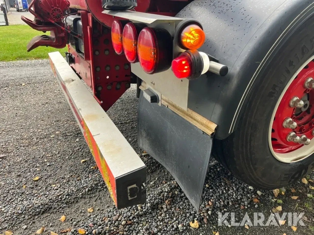 Billede 7 - Lastbil Scania P400 6x2 med kran og kroghejs