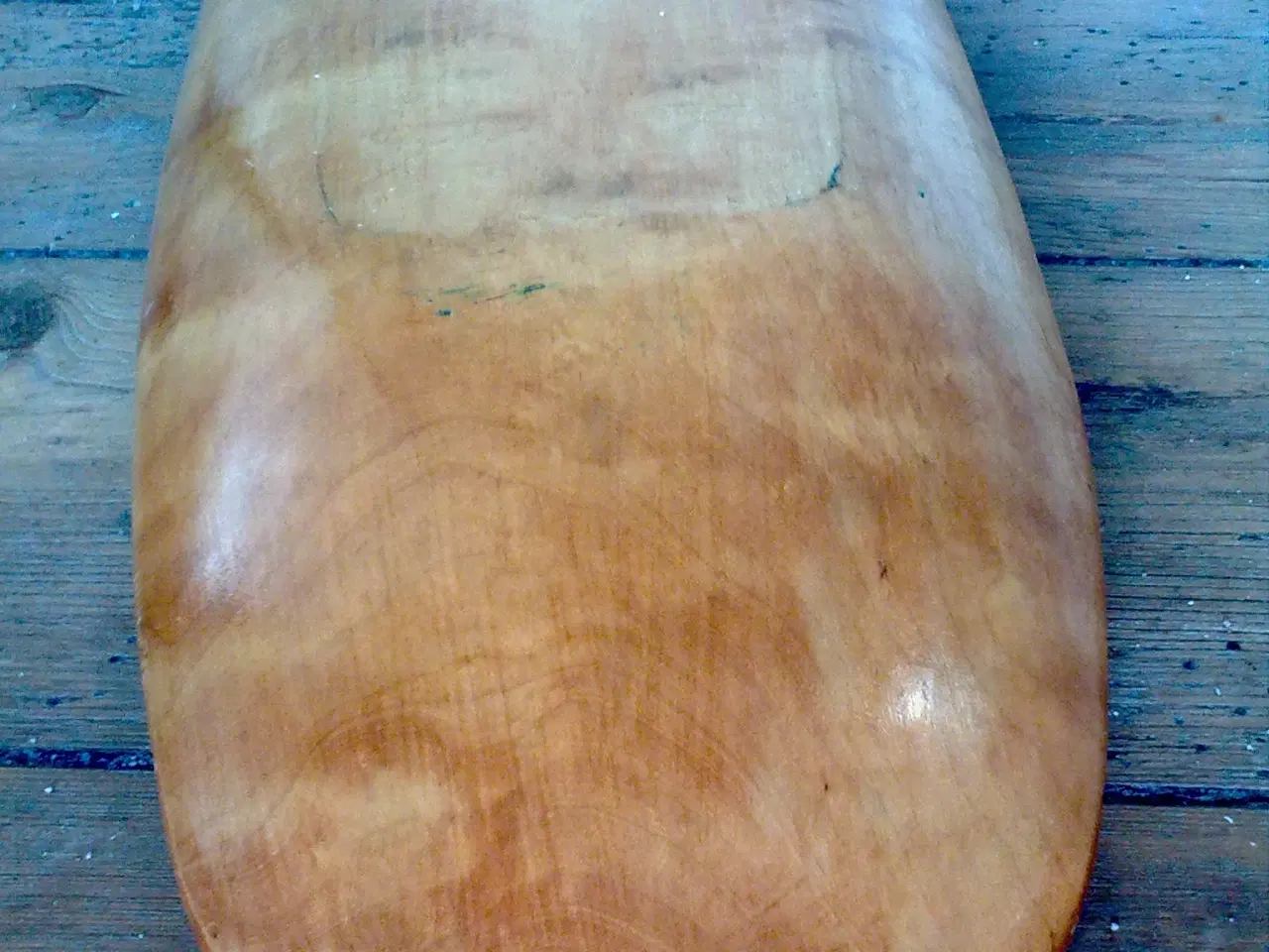 Billede 10 - Norge HÅNDLAVET langfad i birk planke fad