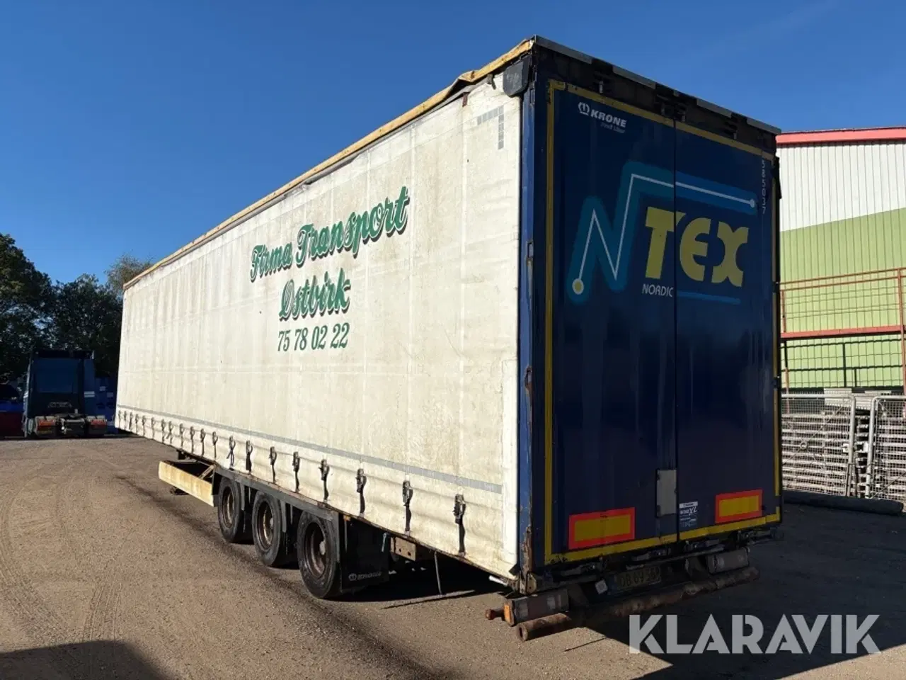 Billede 2 - Gardintrailer Krone Sdp 27 Elb4 megatrailer
