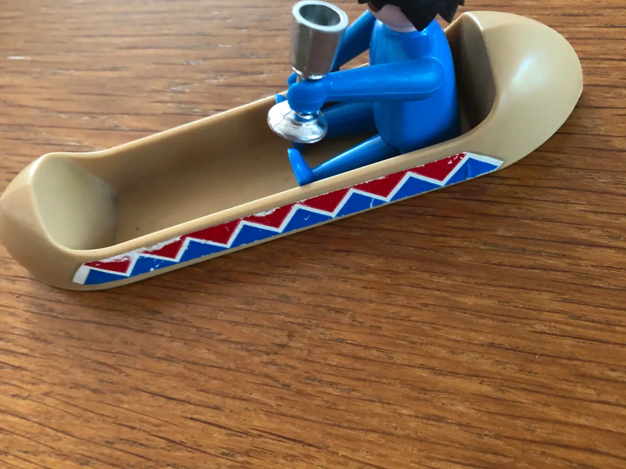 Billede 1 - Playmobil kano og figur  Retro 