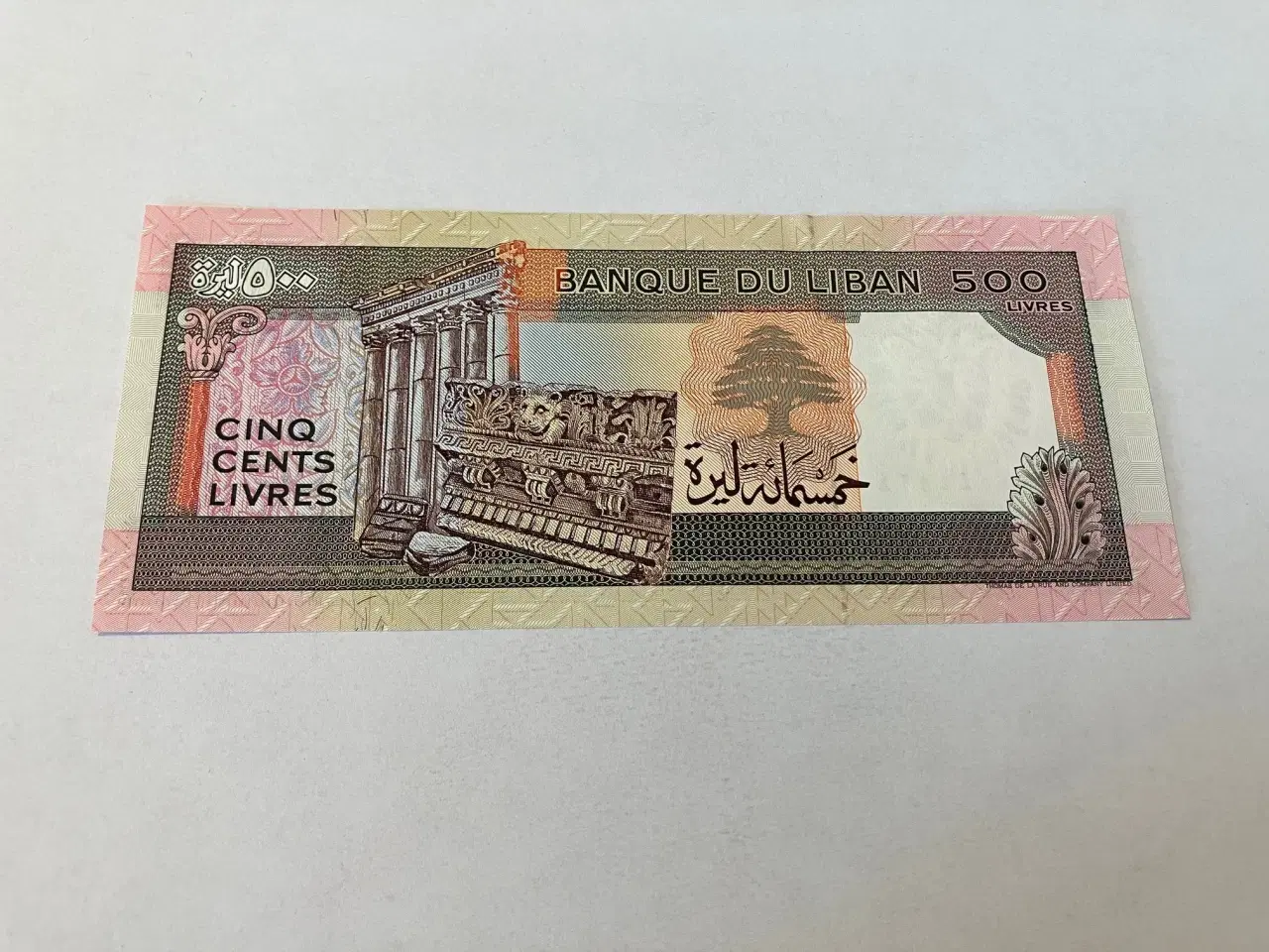 Billede 1 - 500 Livres Lebanon