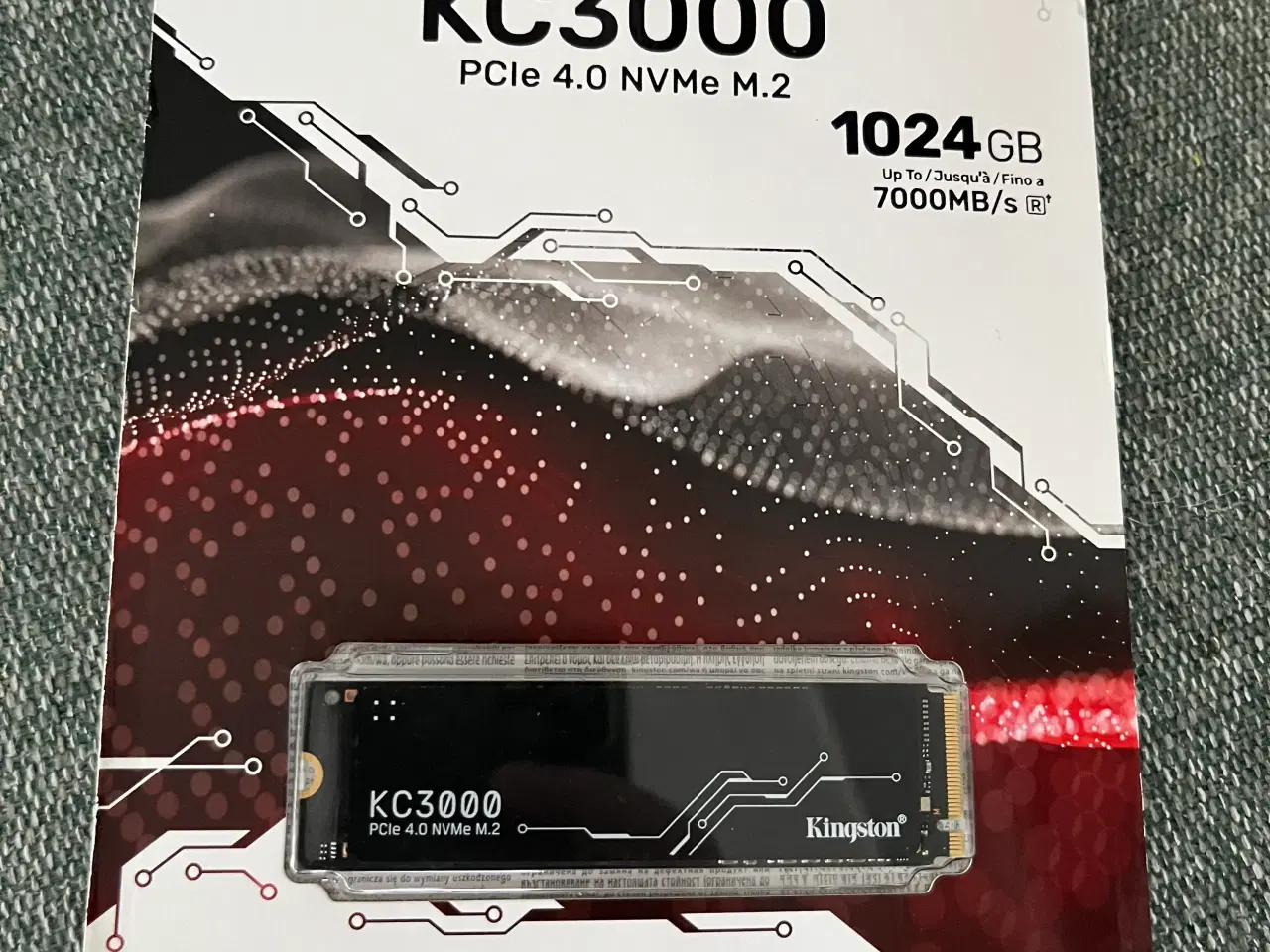 Billede 1 - Kingston kc3000 1tb m.2