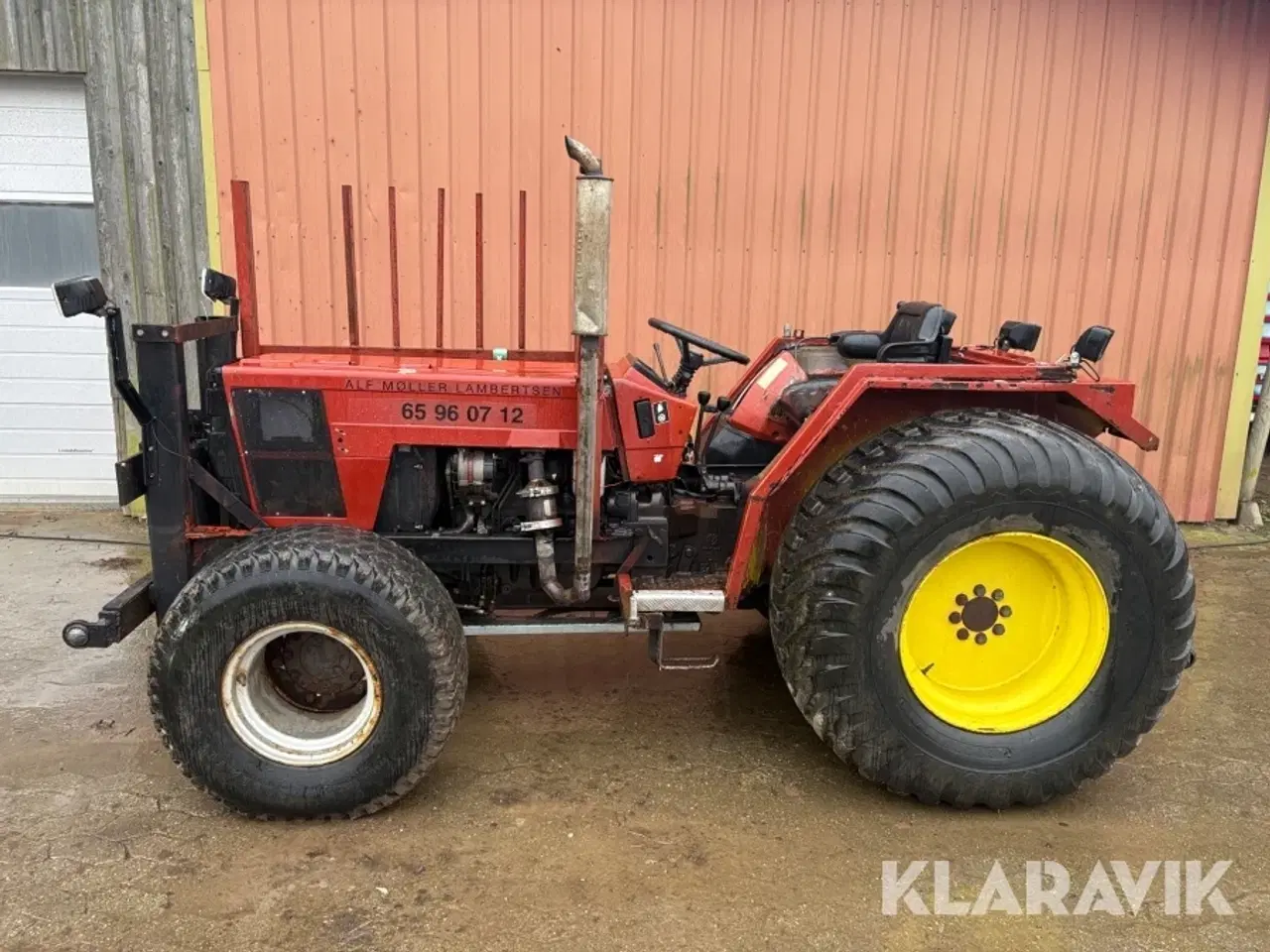 Billede 2 - Traktor Fiat - New Holland 70-86 med frontlift