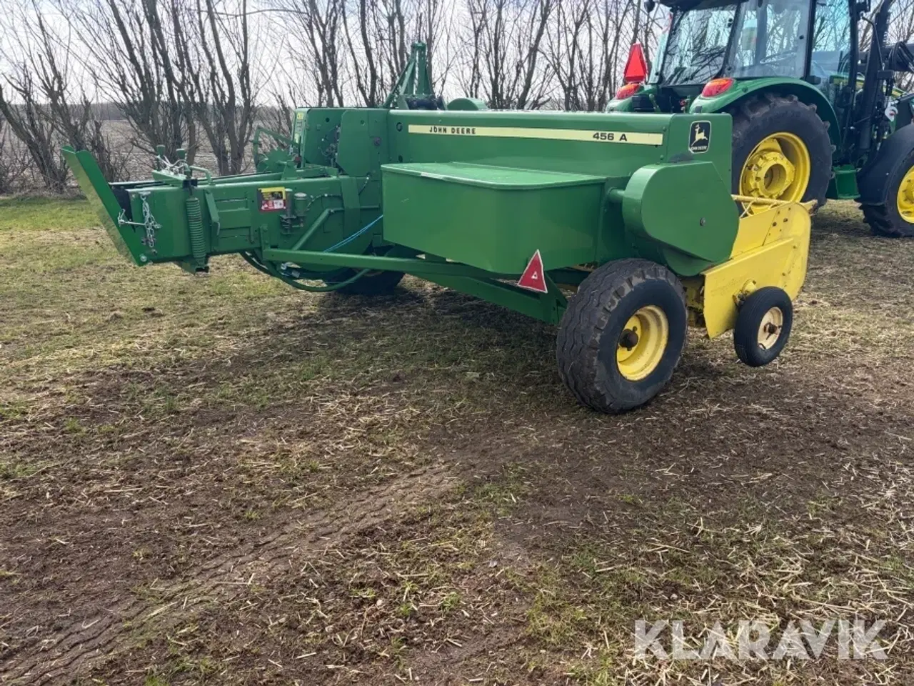 Billede 5 - Ballepresser John Deere 456A