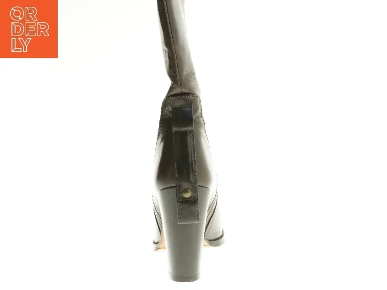 Billede 3 - Brune støvler med høj hæl fra MBC (str. 37 )