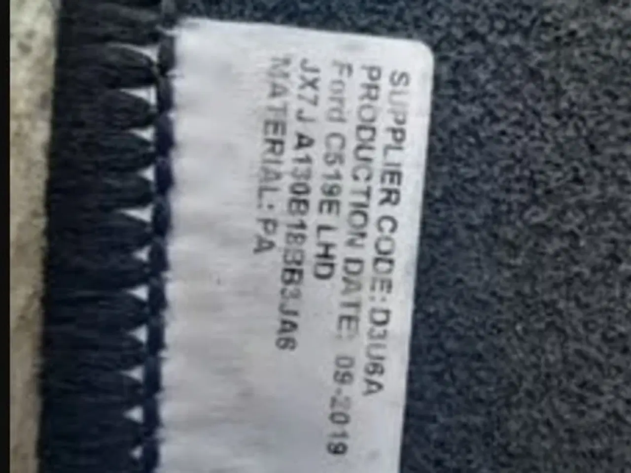 Billede 2 - 2 stk. bundmåtter foran Ford Focus