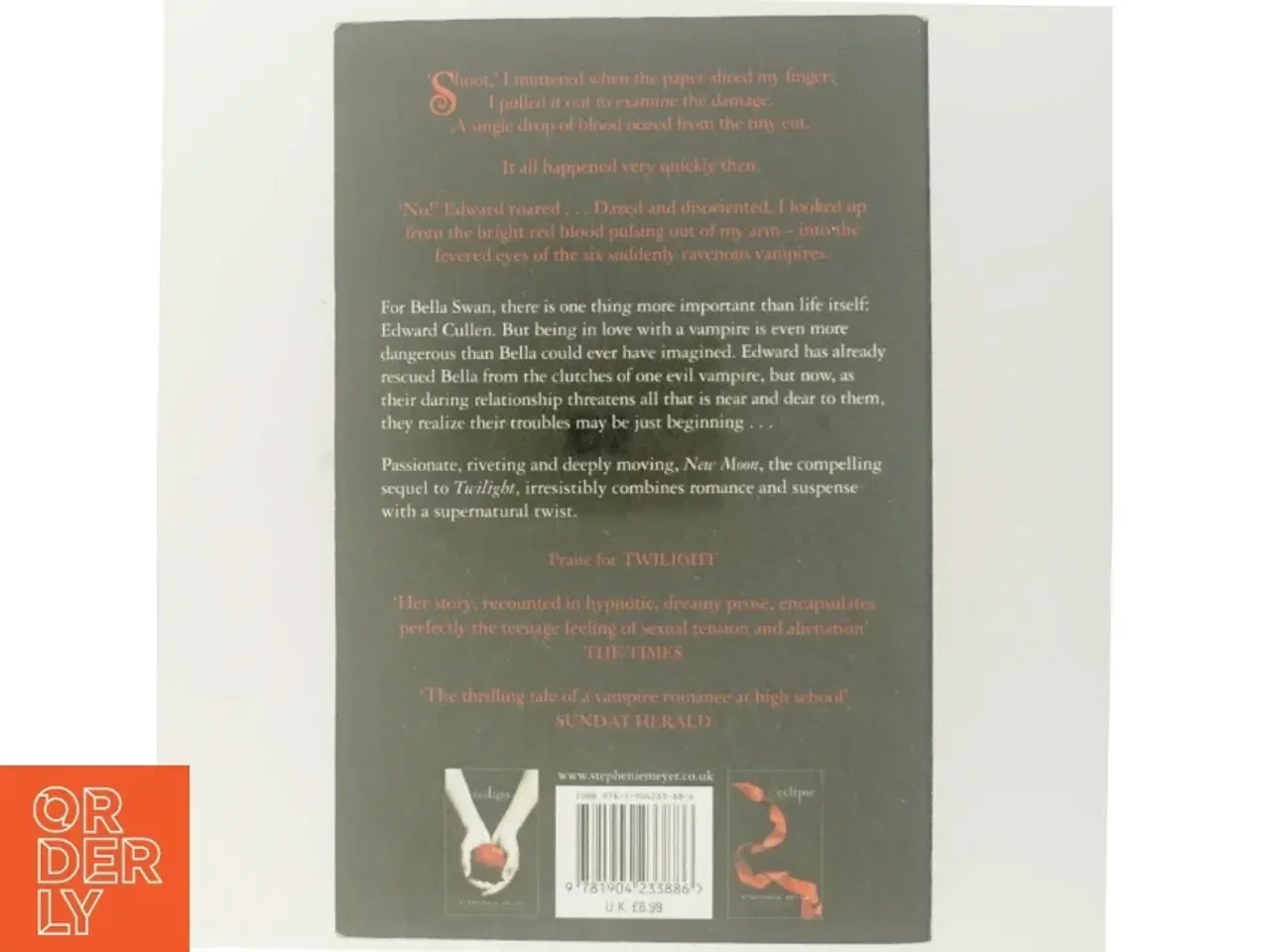 Billede 3 - New Moon by Stephenie Meyer af Stephenie Meyer (Bog)