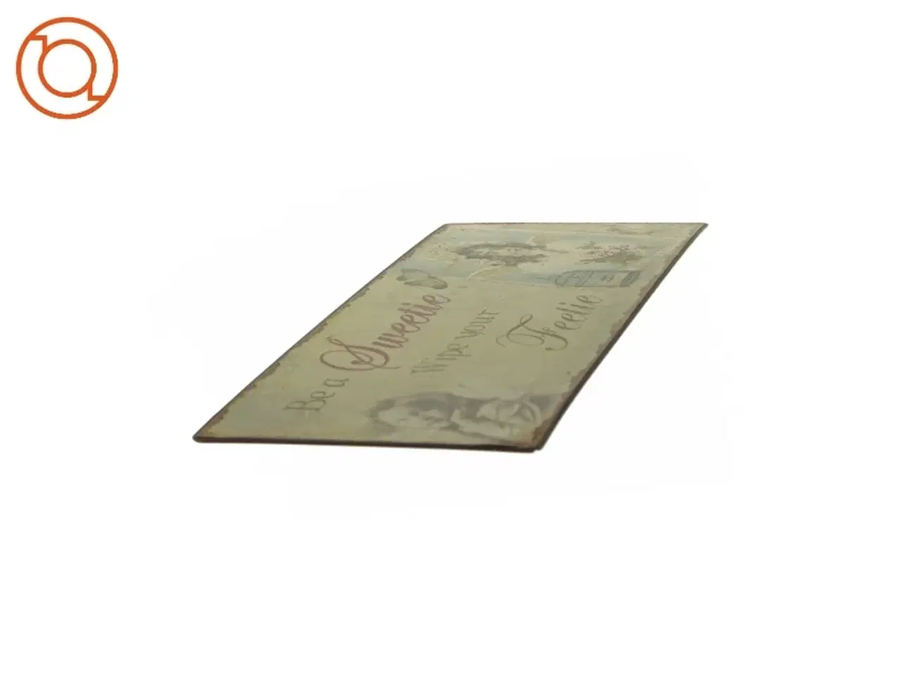 Billede 3 - Metal skilt (str. LB:40X15cm)