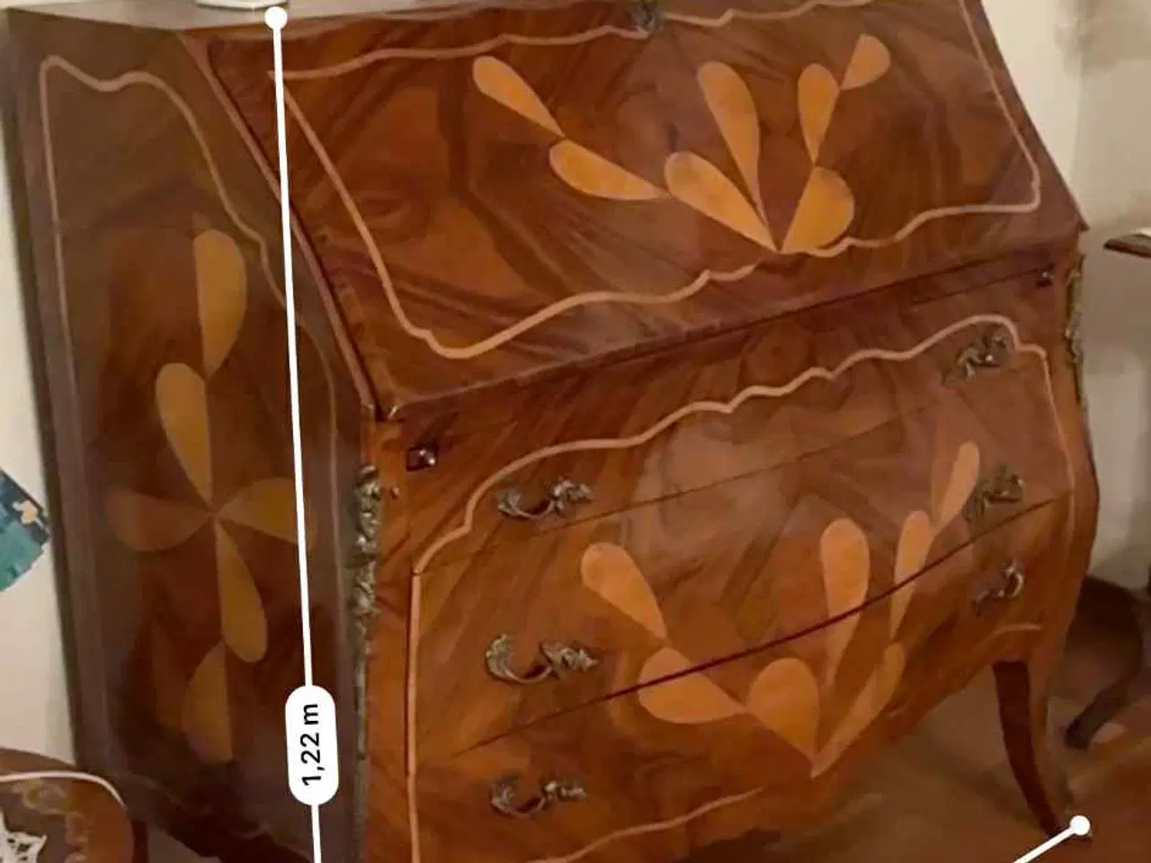 Billede 2 - Smukt Chartol i Rokoko stil