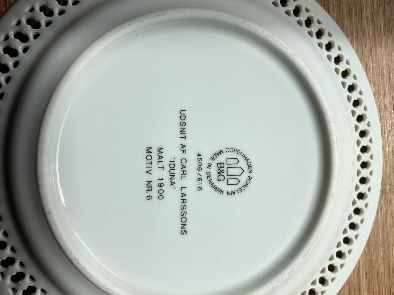 Billede 1 - Carl larsson platte