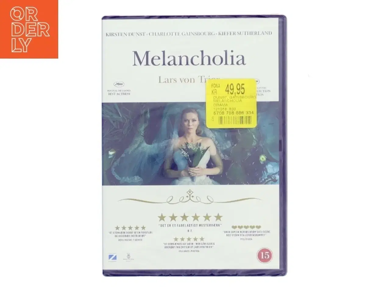 Billede 1 - Melancholia med Kirsten Dunst (DVD)