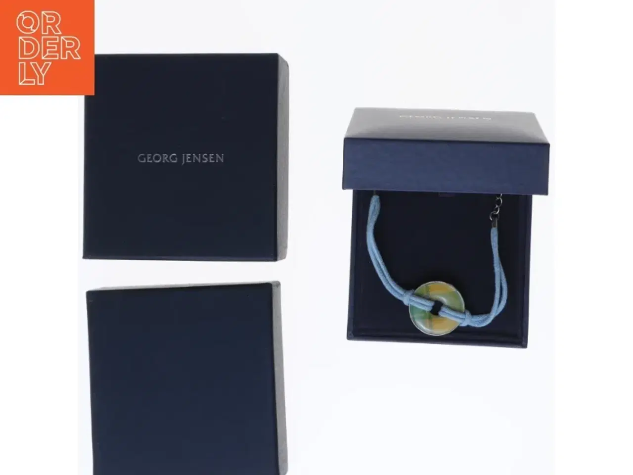 Billede 2 - Armbånd med vedhæng fra Georg Jensen (str. 18 cm)