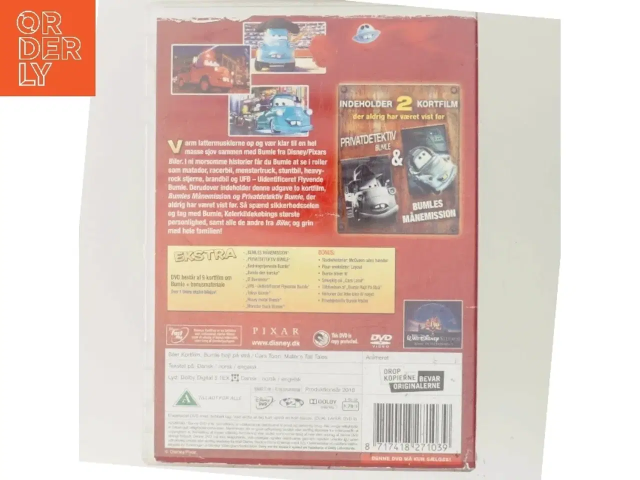 Billede 3 - Biler - Bumle Højt På Strå (DVD)