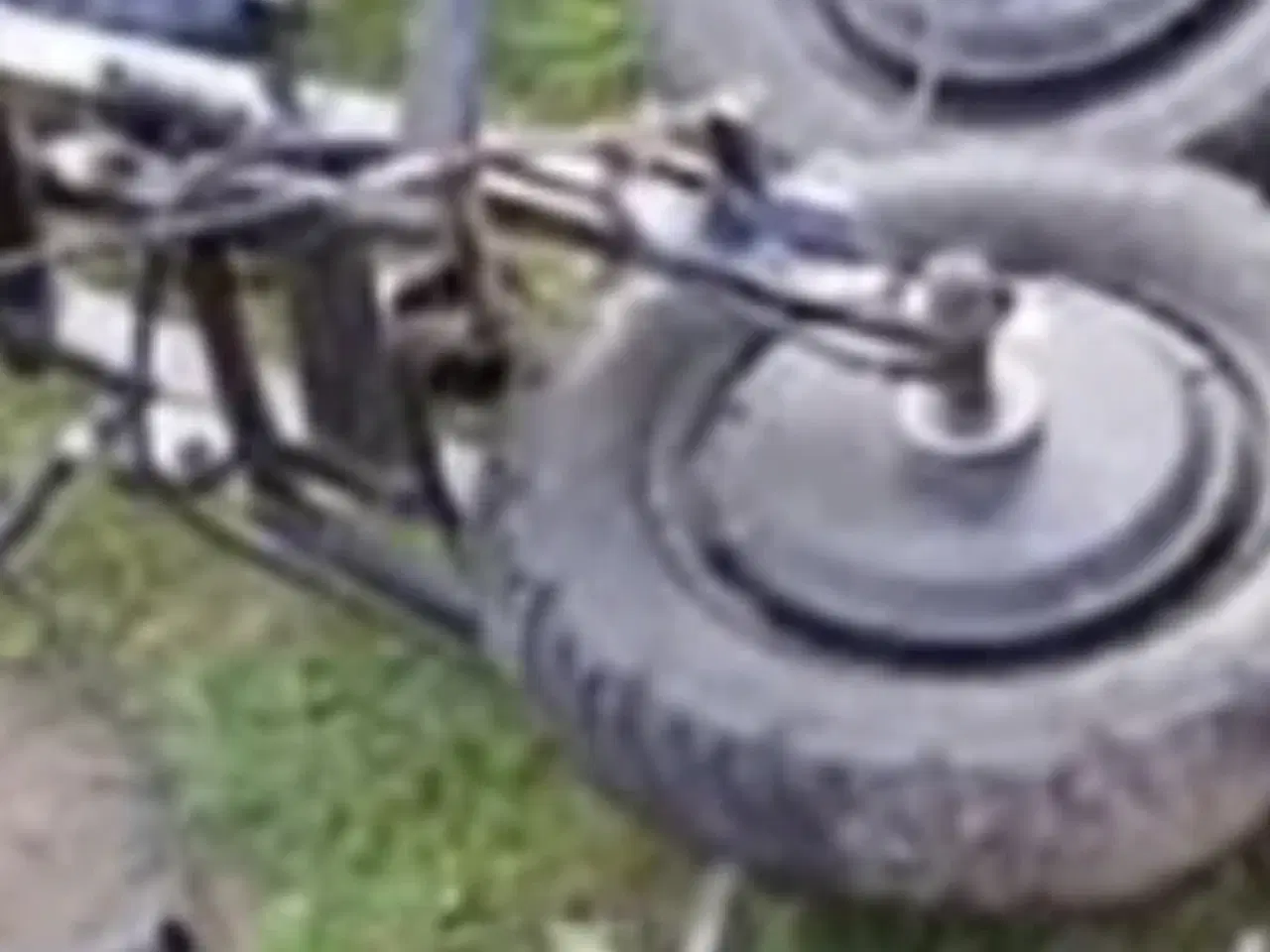 Billede 2 - El-motor/baghjul med bagsvinger til vga vax Pr