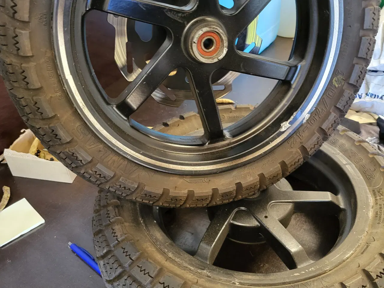 Billede 1 - Dæk til scooter 