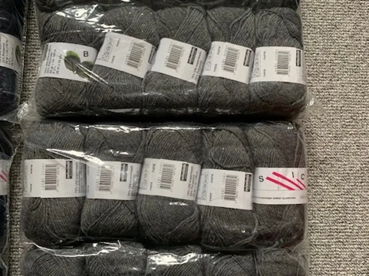 Billede 2 - 20 ngl Basic grå 75% uld 25% polyamid superwash