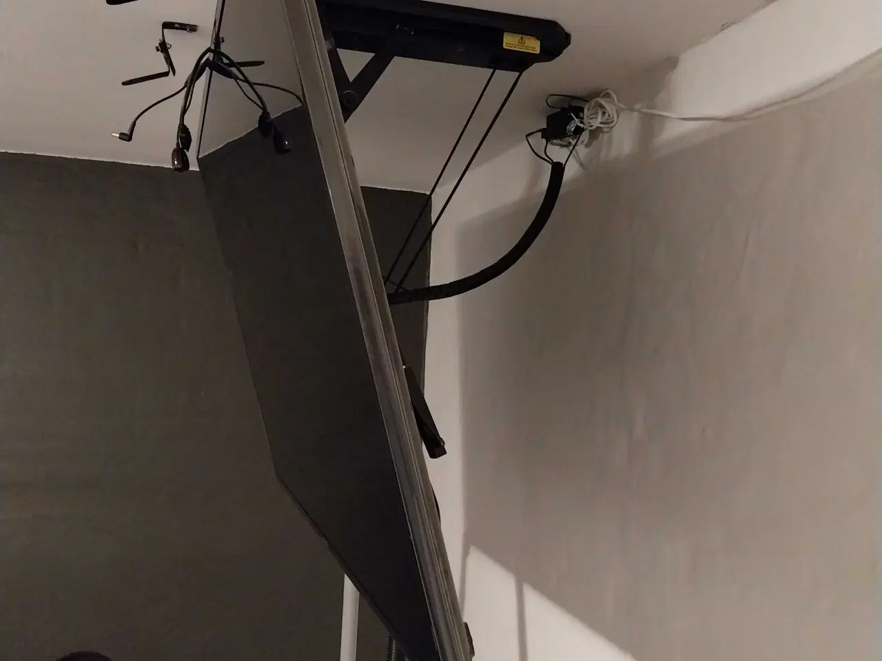 Billede 1 - Tv ophæng med motor til loft