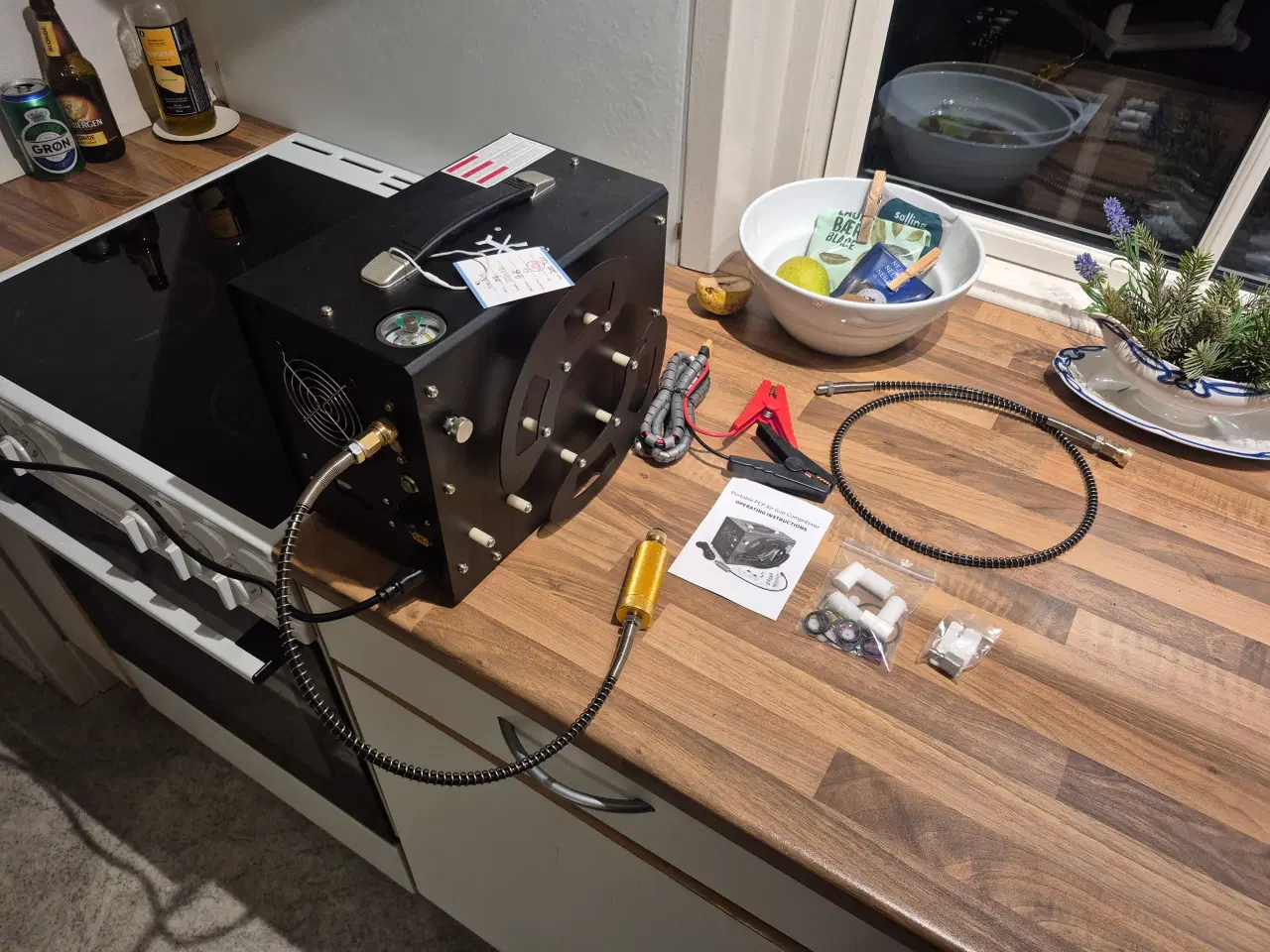 Billede 4 - Helt ny semi professionel Tuxing pcp kompressor. 