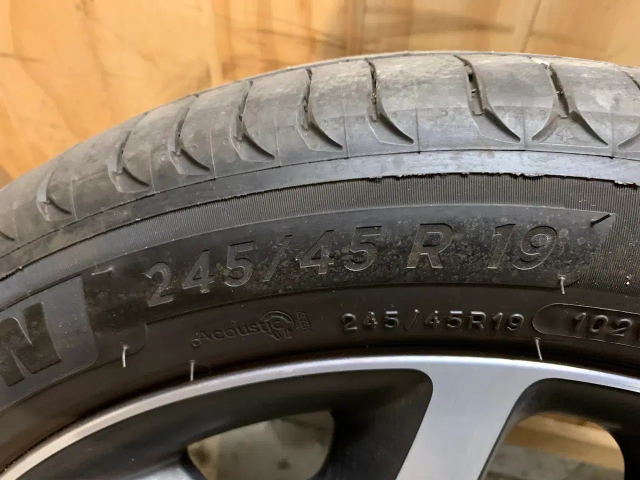 Billede 4 - Aluhjul 19 tommer til Kia Sportage med sommerdæk