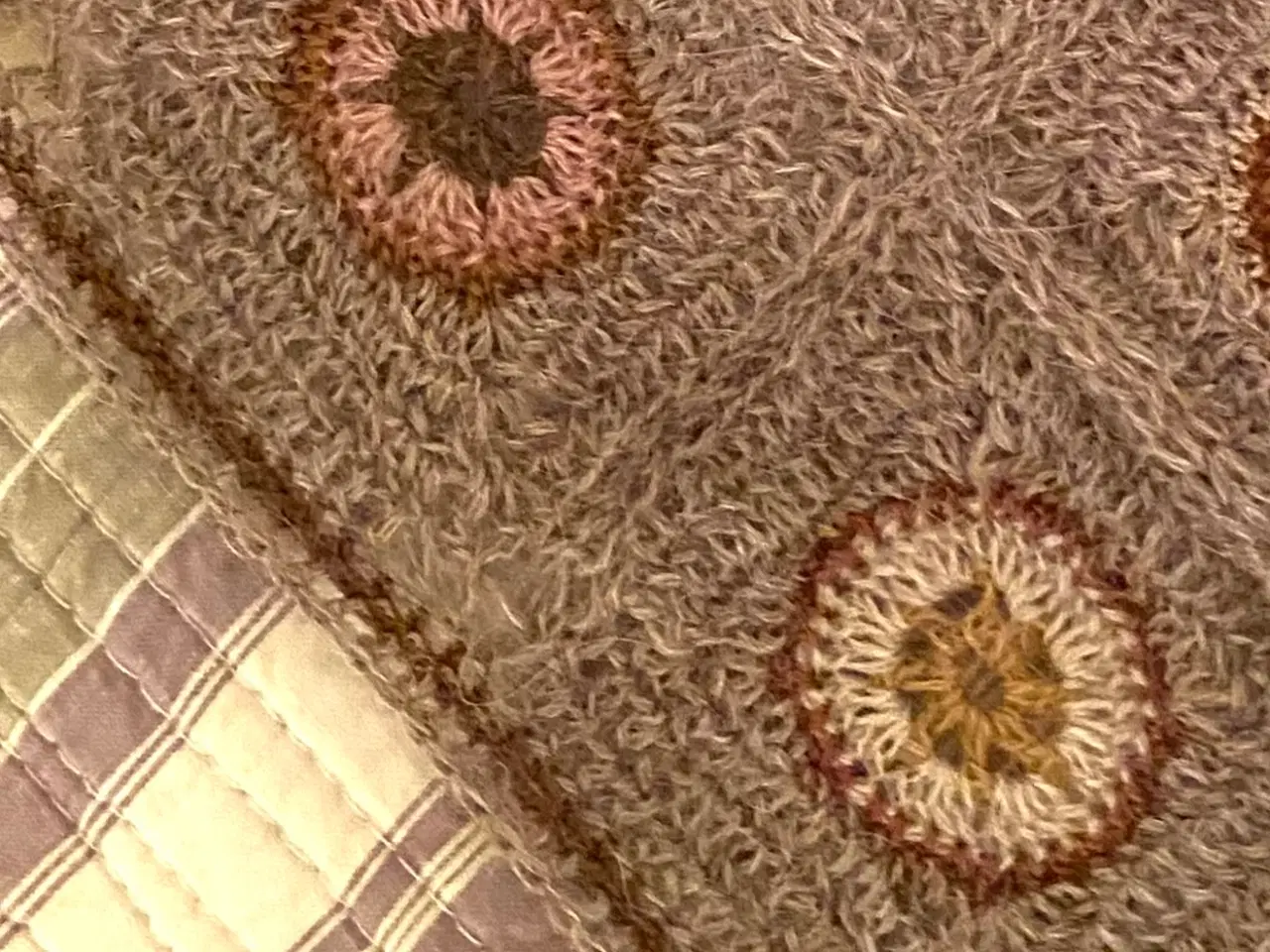 Billede 5 - Strikket Sophie scarf i plantefarvet garn 