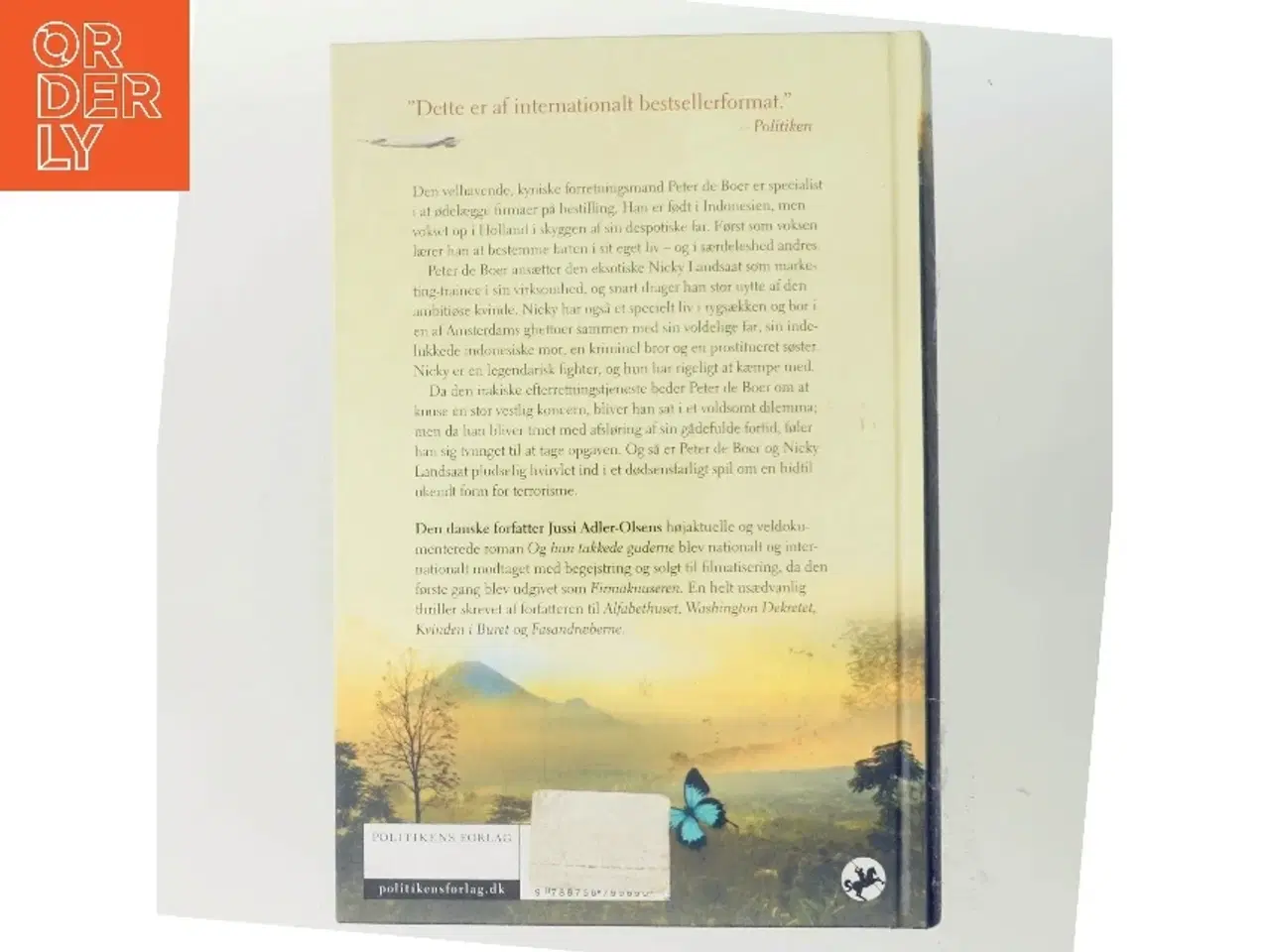 Billede 3 - Og hun takkede guderne af Jussi Adler-Olsen (Bog)