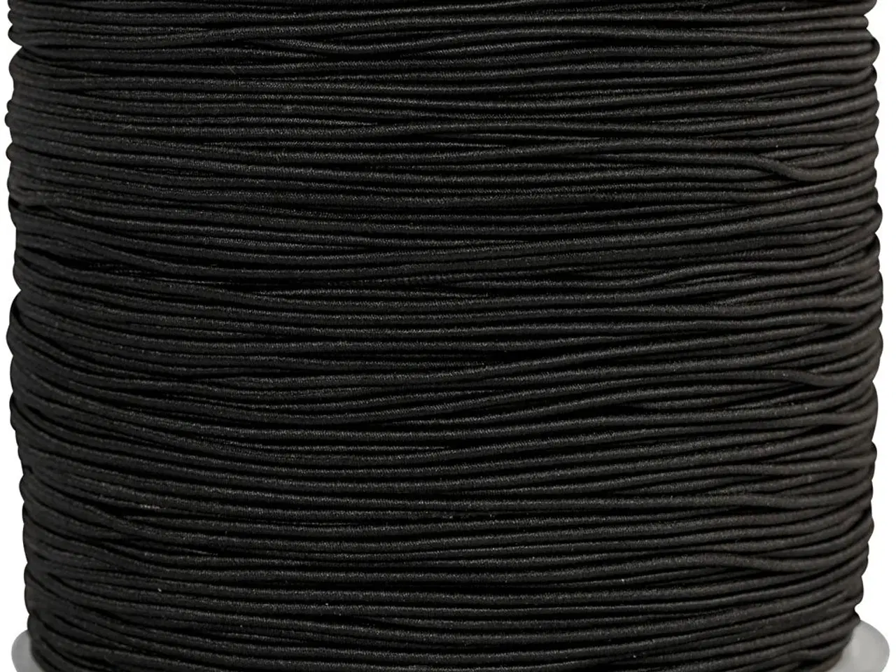 Billede 1 - Sort Elastiksnor 1 mm - 250 m til Kreative Projekter