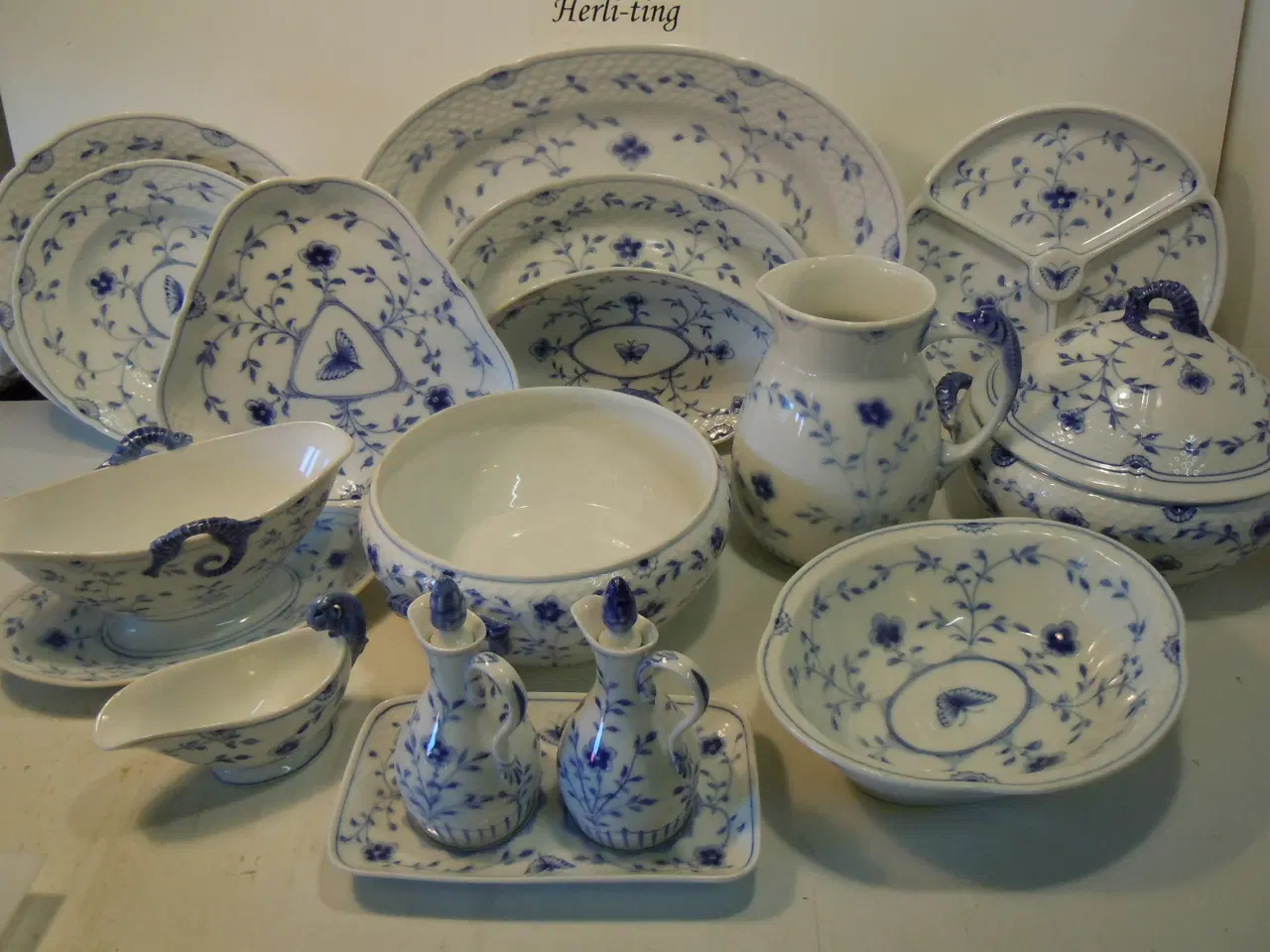 Billede 1 - 20-50% rabat på B&G Sommerfugl stel. Priser fra