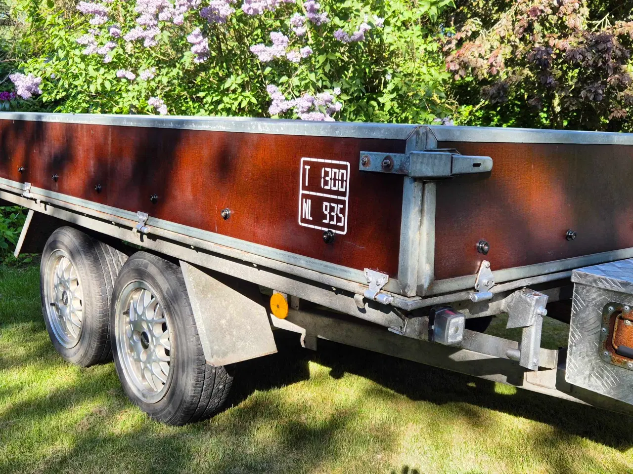 Billede 4 - Ældre Brenderup boogietrailer.