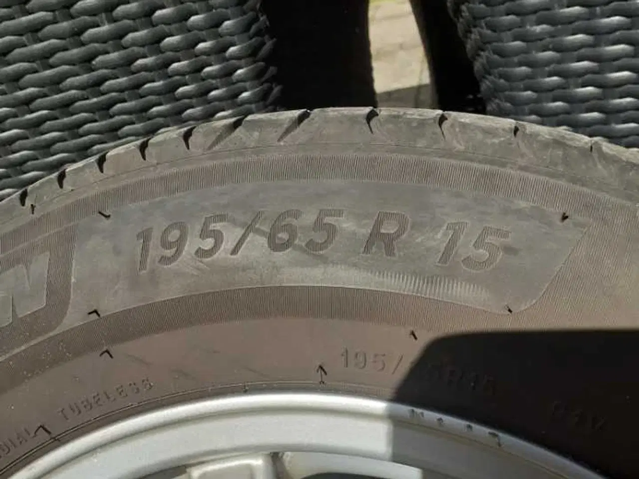 Billede 2 - 4 x Alufælge med Michelin dæk