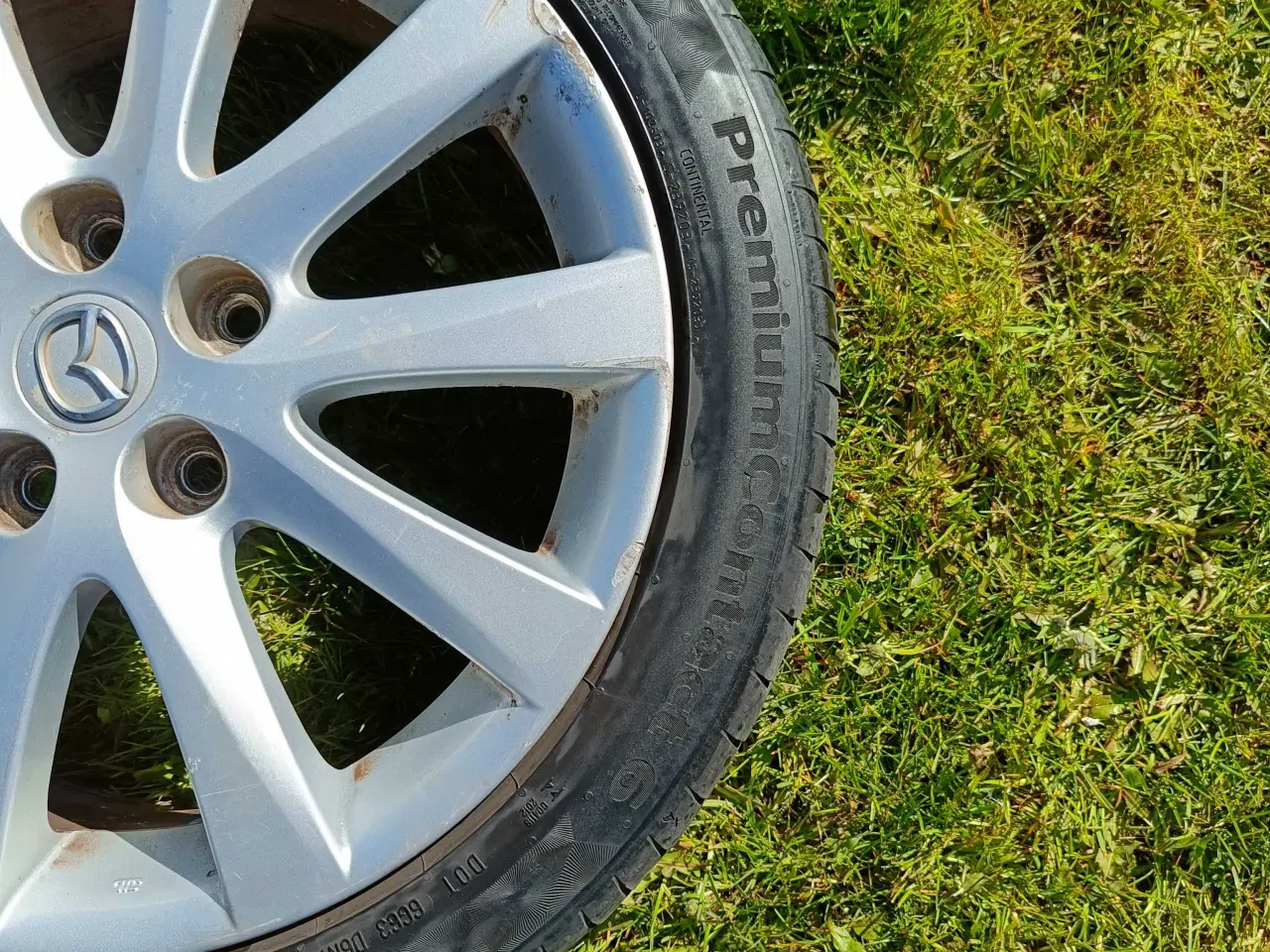 Billede 2 - Mazda alufælge m. sommerdæk 215/45 R17 87V