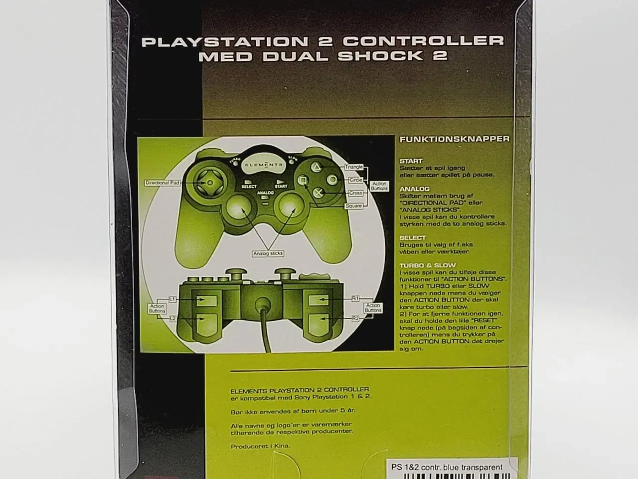 Billede 3 - ⭐️- Playstation 2 Controller - Ny i æske