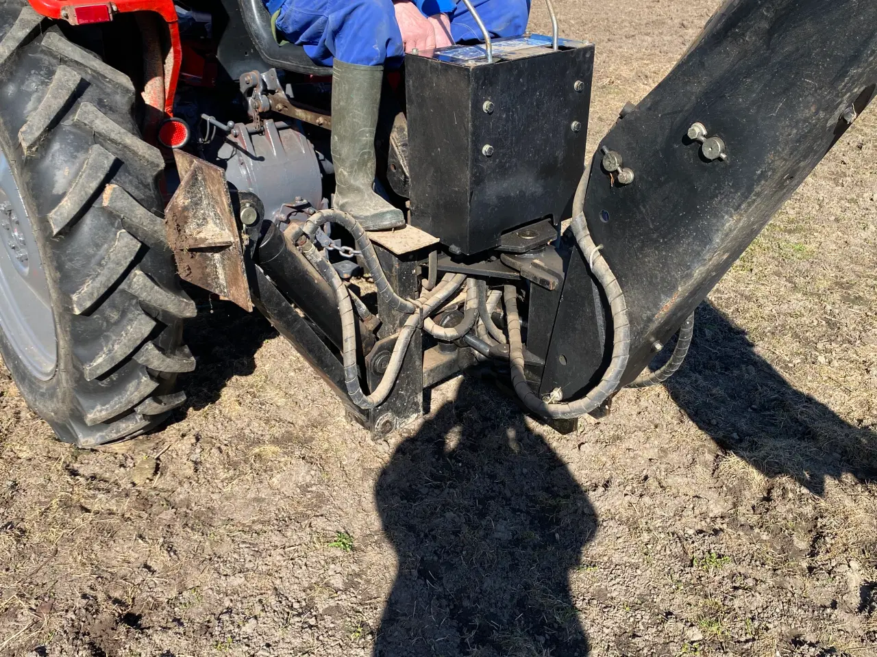Billede 4 - Gravearm til traktor