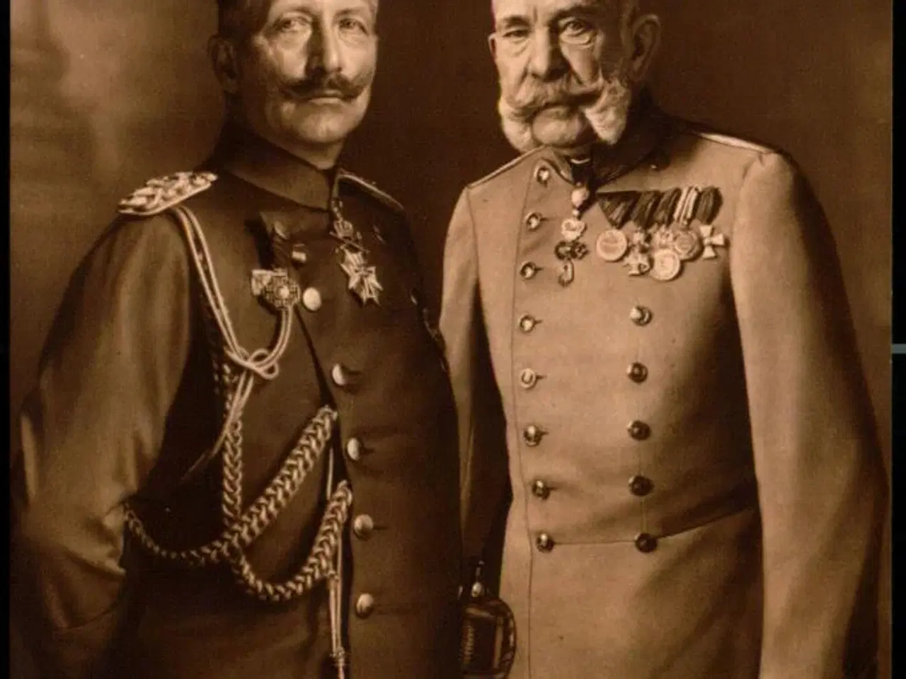 Billede 1 - Kaiser Wilhelm II - Kaiser Franz Joseph - u/n - Ubrugt