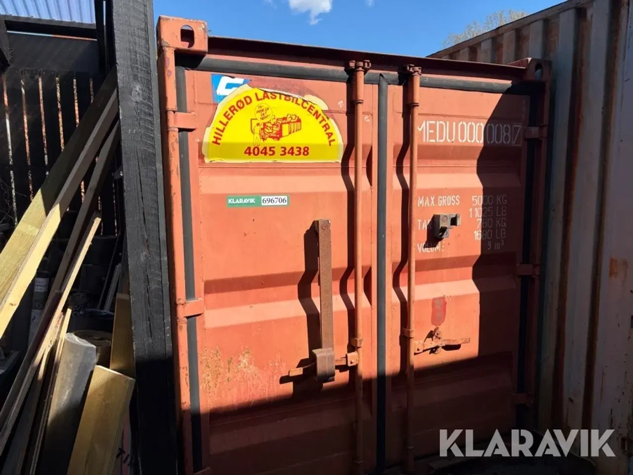 Billede 1 - Lukket opbevarings container
