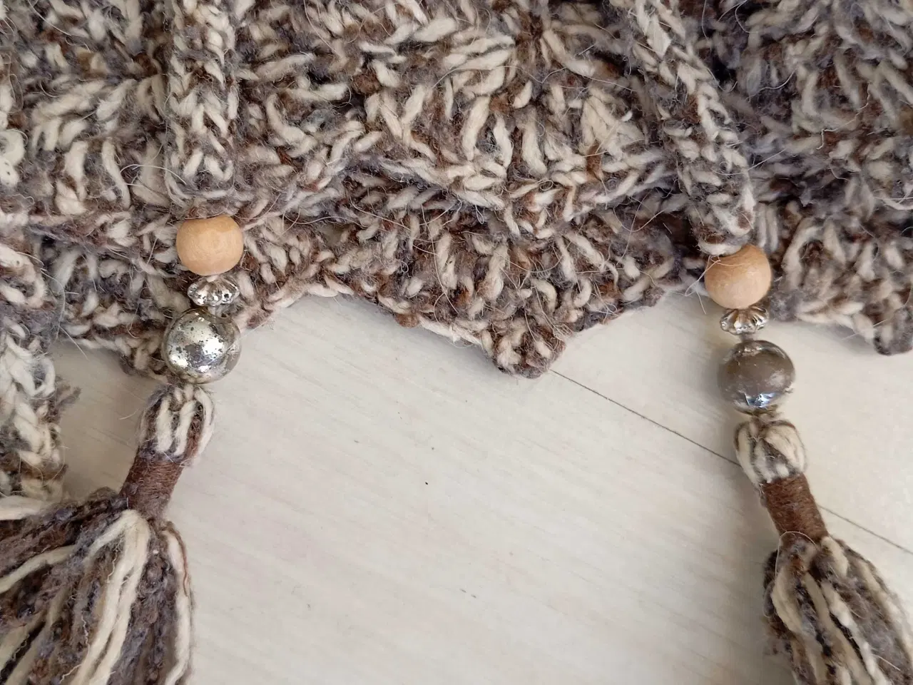 Billede 6 - Hættetrøje i strik. Str. L