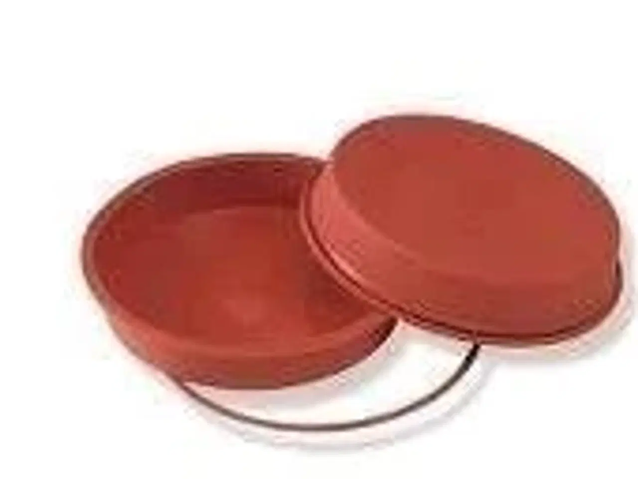 Billede 1 - 5 stk. Kageform silikone non-stik Ø260 mm H40 mm