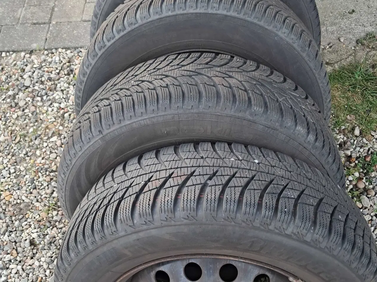 Billede 4 - Hyundai ET 48 5x114.3 vinterhjul ca 60 % mønster