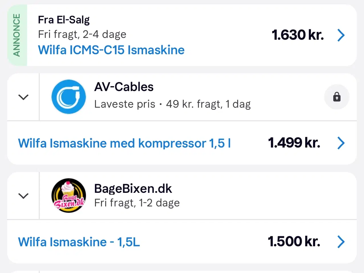 Billede 9 - Wilfa Ismaskine ICM-C15 i rustfrit stål 