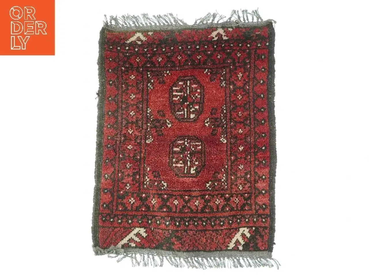 Billede 1 - ægte Tæppe med mønster (str. LB:70x54cm)