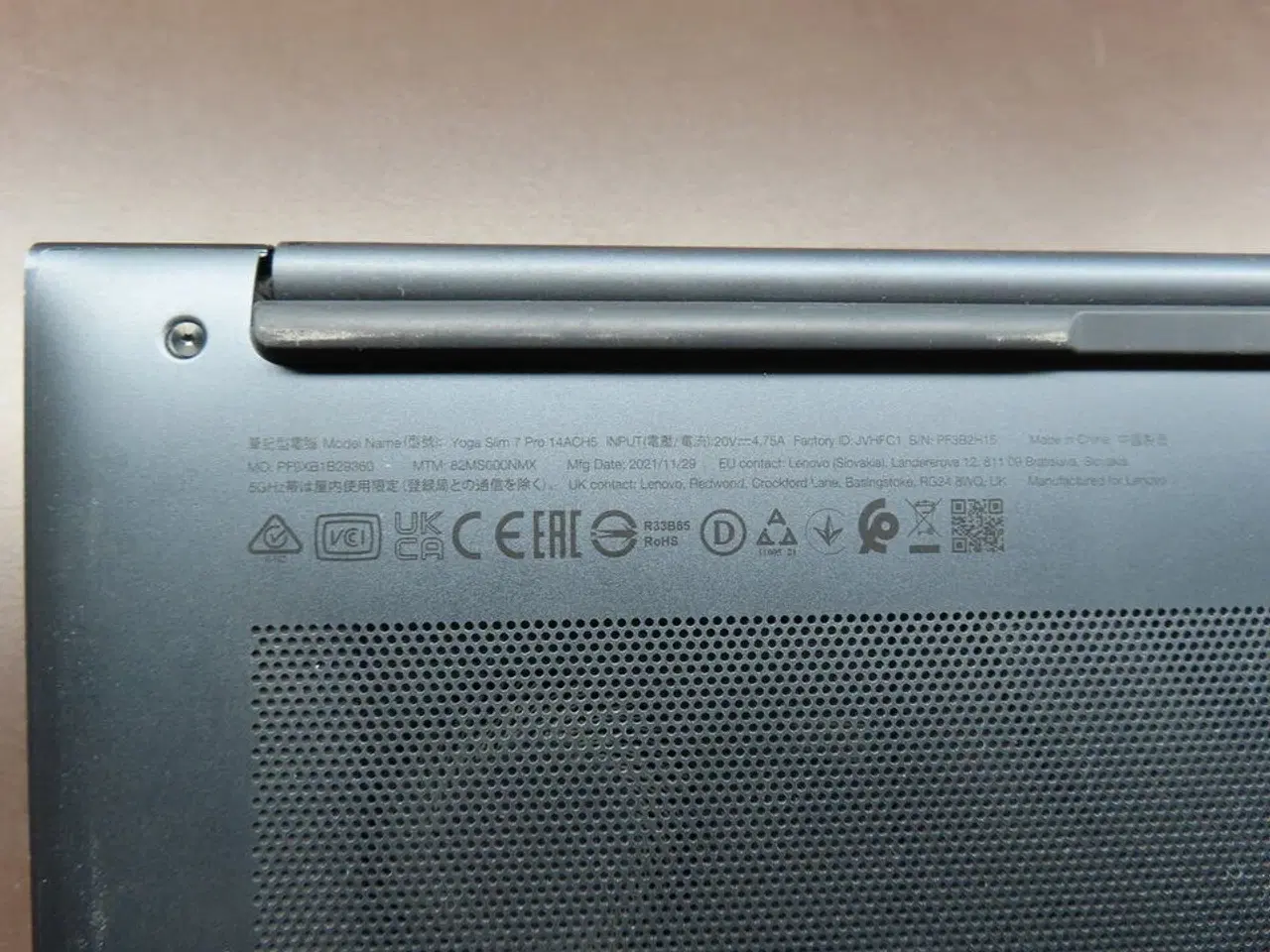 Billede 4 - Bærbar PC, LENOVO YOGASlim 7 Pro 14ACH5