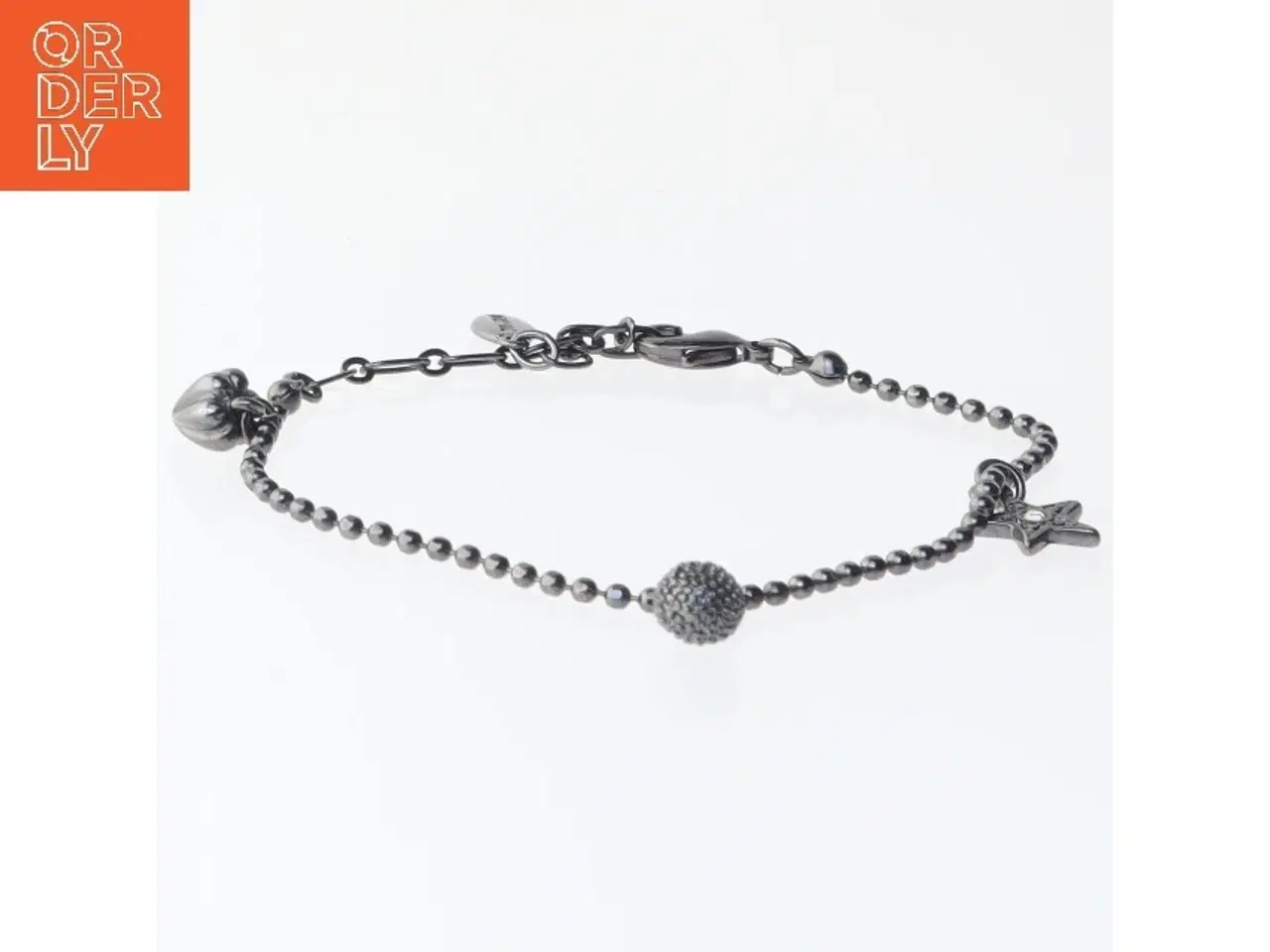 Billede 2 - Armbånd med vedhæng (str. 22,5 cm)