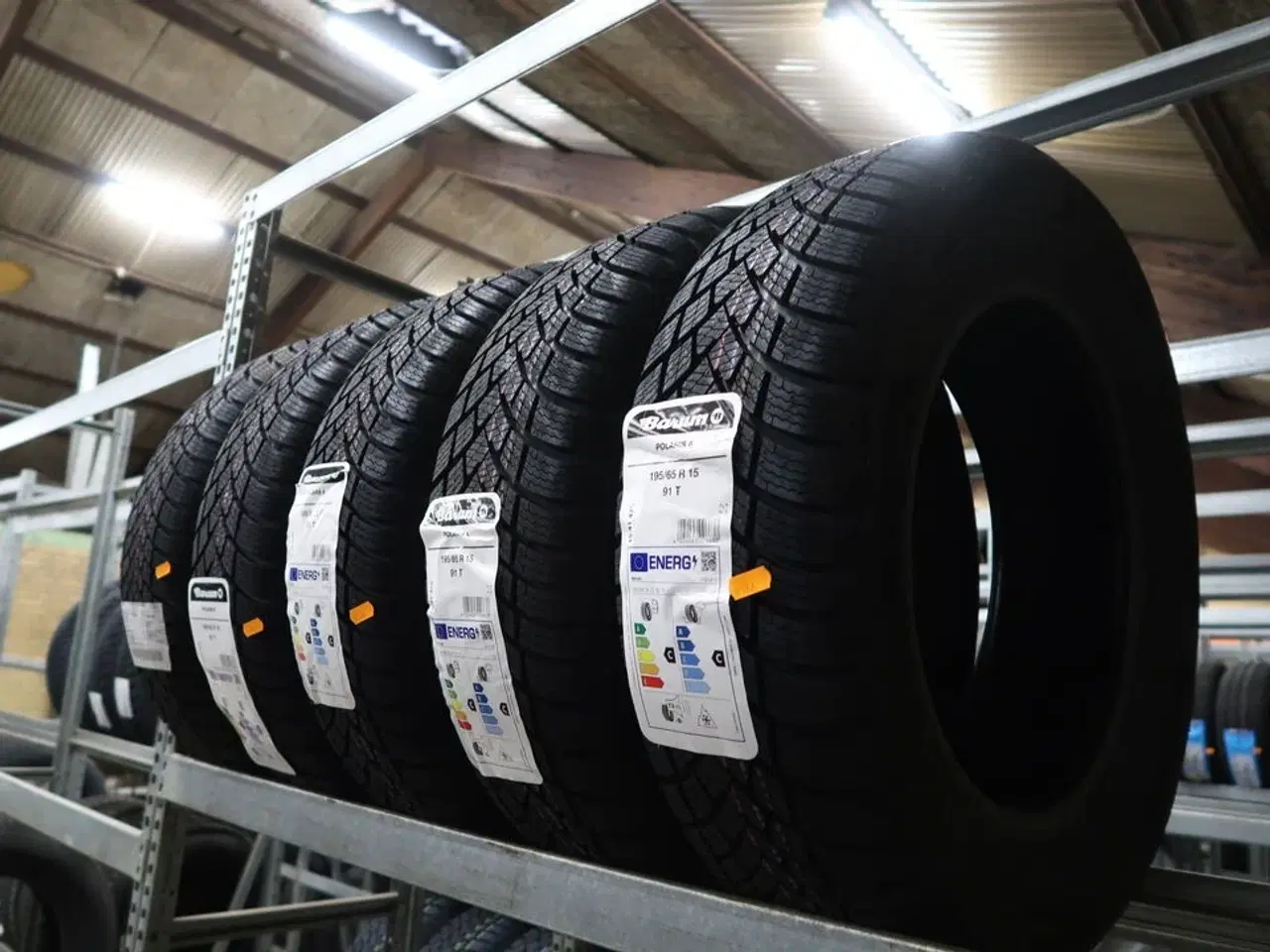 Billede 1 - 5 stk. dæk BARUM 195/65R15 91T
