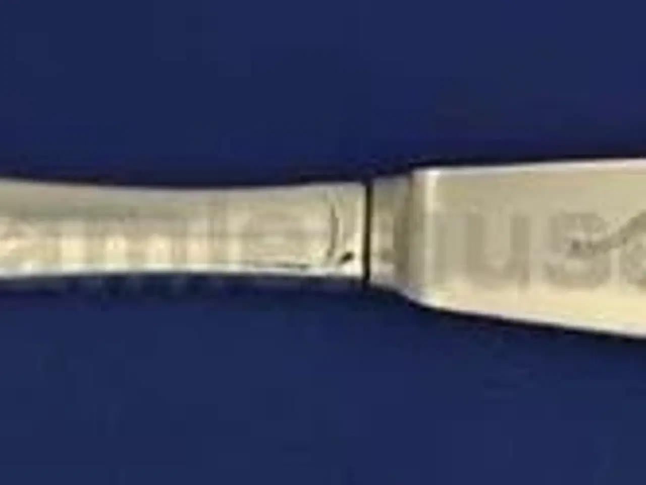 Billede 1 - Gennembrudt Middagskniv, 21½ cm.