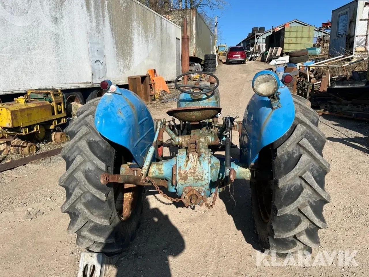 Billede 7 - Veterantraktor Fordson Dexta Diesel med brakpudser