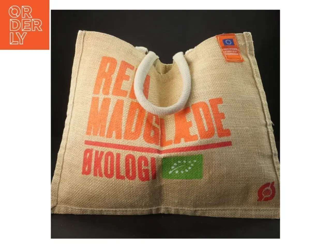 Billede 1 - Økologisk mulepose (str. 29 cm x 35 cm x 17 cm)