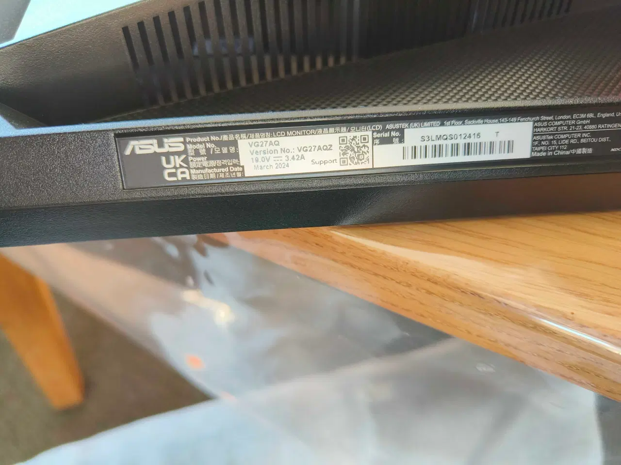 Billede 2 - 165 hz monitor Asus