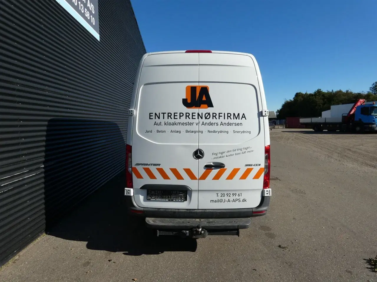 Billede 6 - Mercedes-Benz Sprinter 316 2,1 CDI A2 H2 RWD 163HK Van 6g Aut.