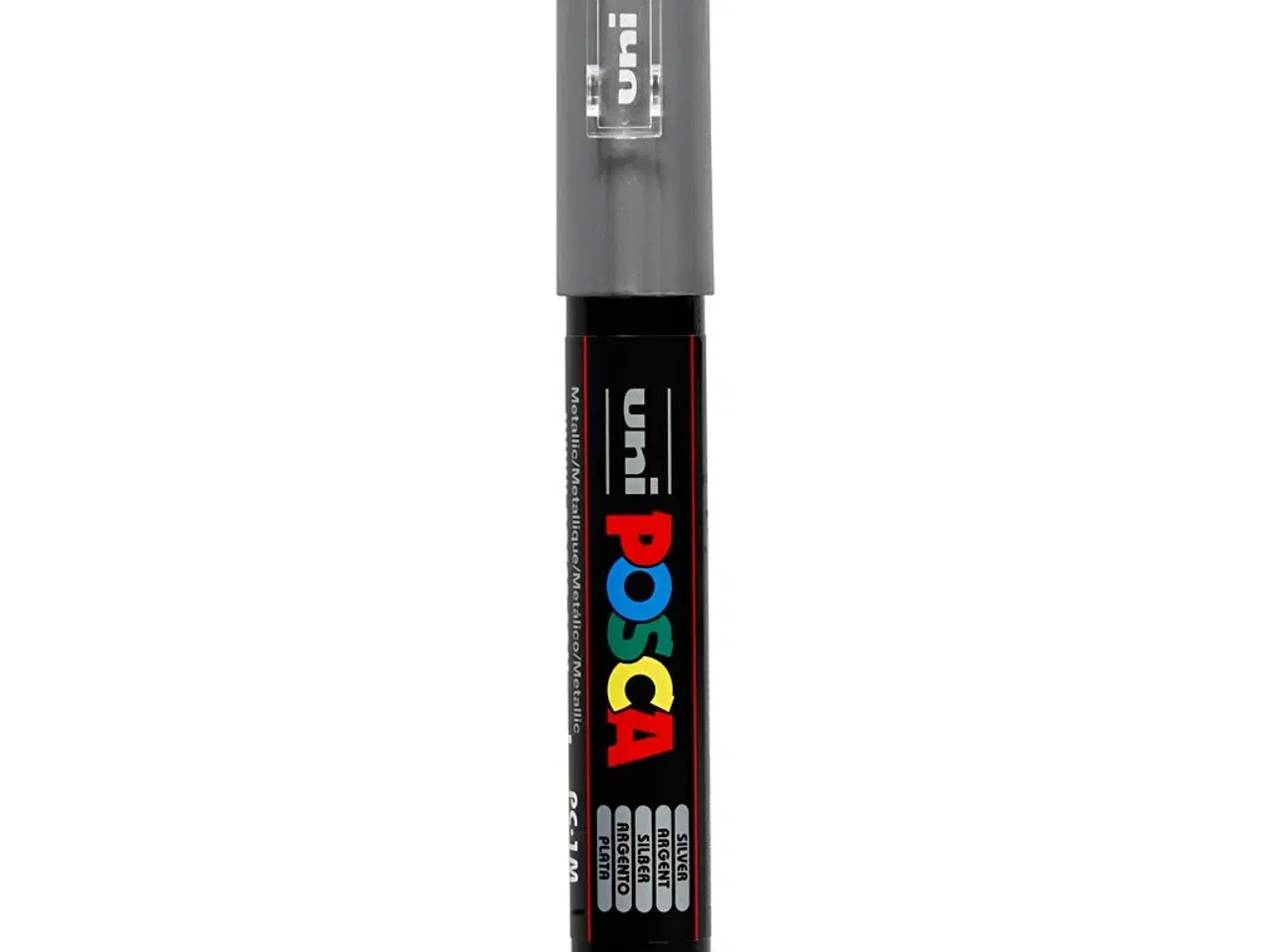 Billede 1 - Posca Tusch, PC-1M, streg 0,7 mm, extra-fine, sølv, 1 stk.